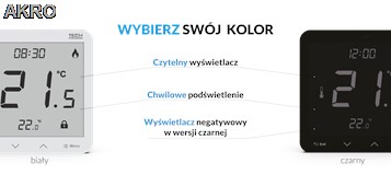 Tech Przewodowy reg. pokojowy dwustanowy T-3.1 B.